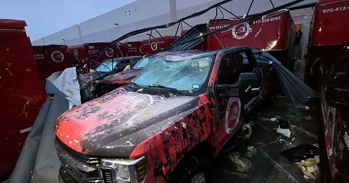 Hurricane-force winds and dry conditions combine to fuel extreme fire threat in Central US 