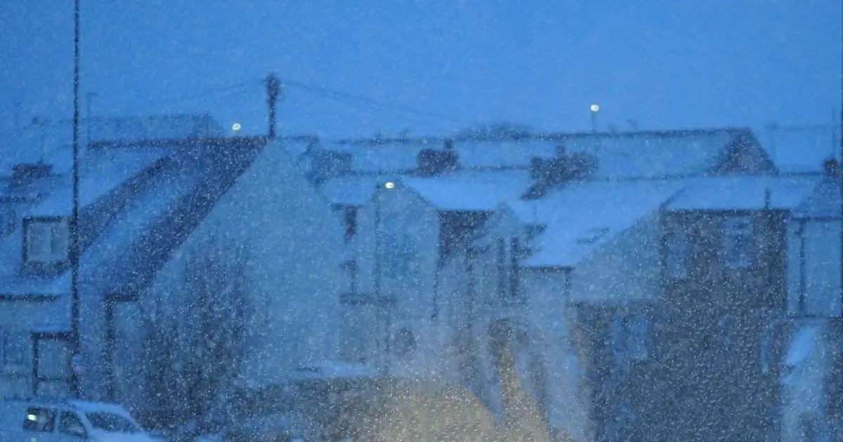 Blizzard conditions expected in north-east England with heavy snow and strong winds forecast