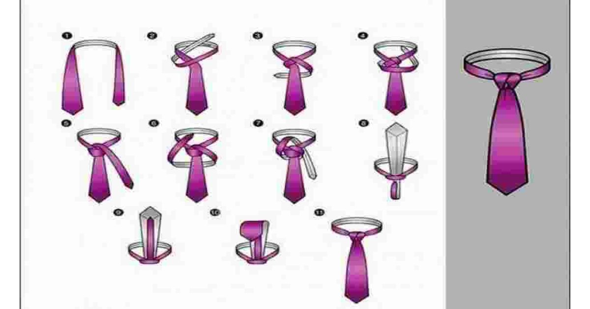 How to tie a tie? What are the easiest tie-tying techniques?