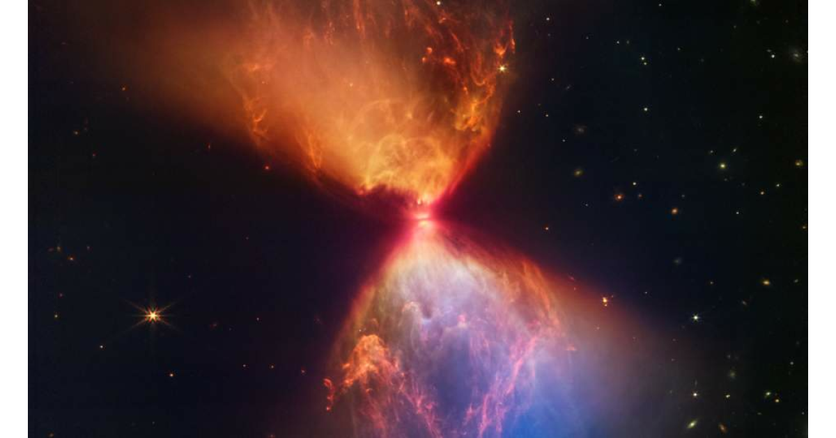 New news from the James Webb telescope! "A Star Is Born"