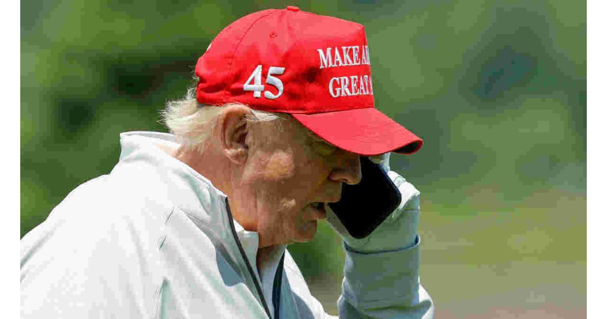 Key Call Revealed in Trump’s Flurry of Friday Night Posts 