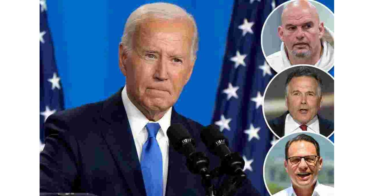Pennsylvania Democrats split on Kamala Harris as Biden drops out of 2024 election 