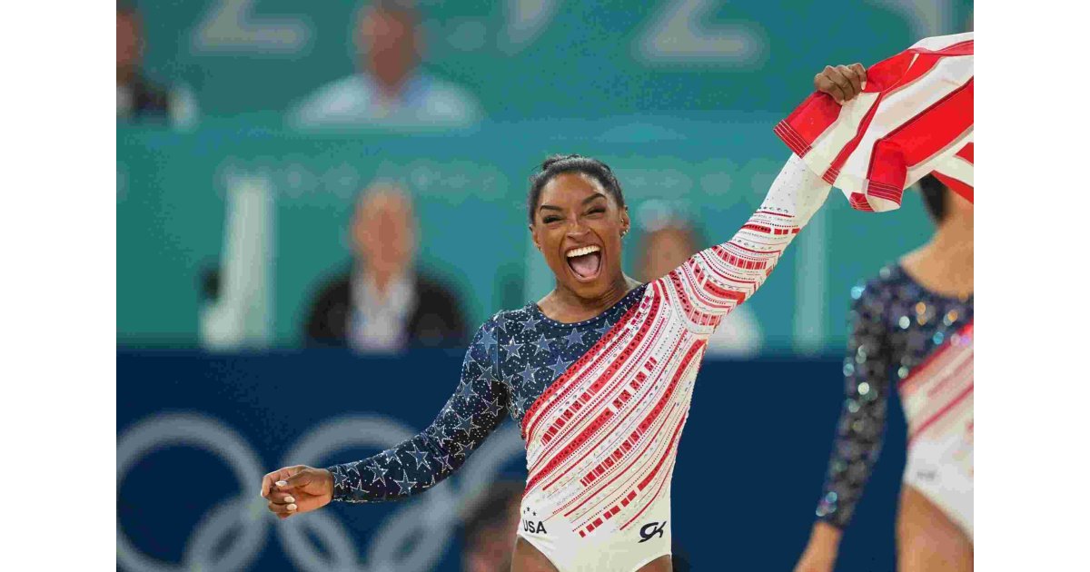 Simone Biles, after Olympic team gold, takes apparent dig at ex-teammate’s criticism