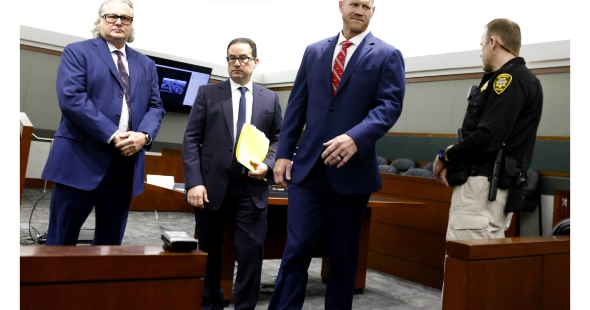 Former congressional candidate and pro wrestler arrested in Vegas murder of man who was wrongly imprisoned for cold-case killing 