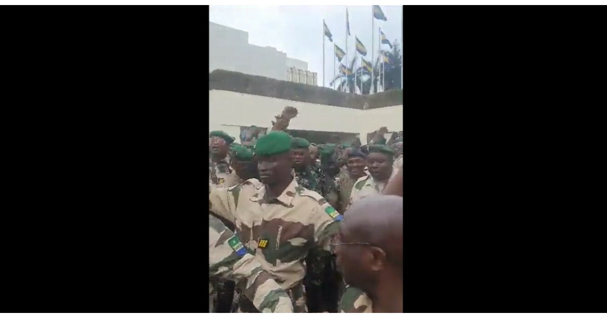 Gabon coup: Military officers place president under house arrest 