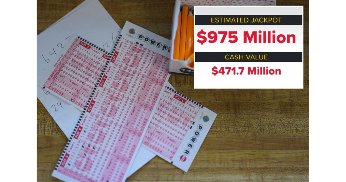 Powerball jackpot grows to $975 million after no winner in March 30 drawing 