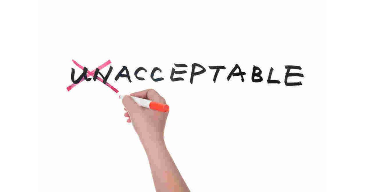 Acceptable Meaning and Definition