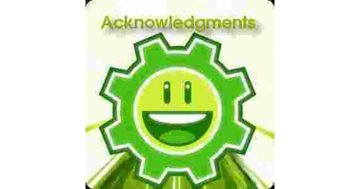 Acknowledgments Meaning and Definition