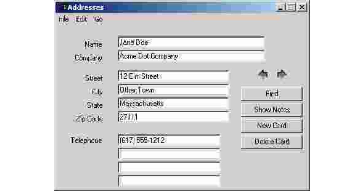 Address Meaning and Definition
