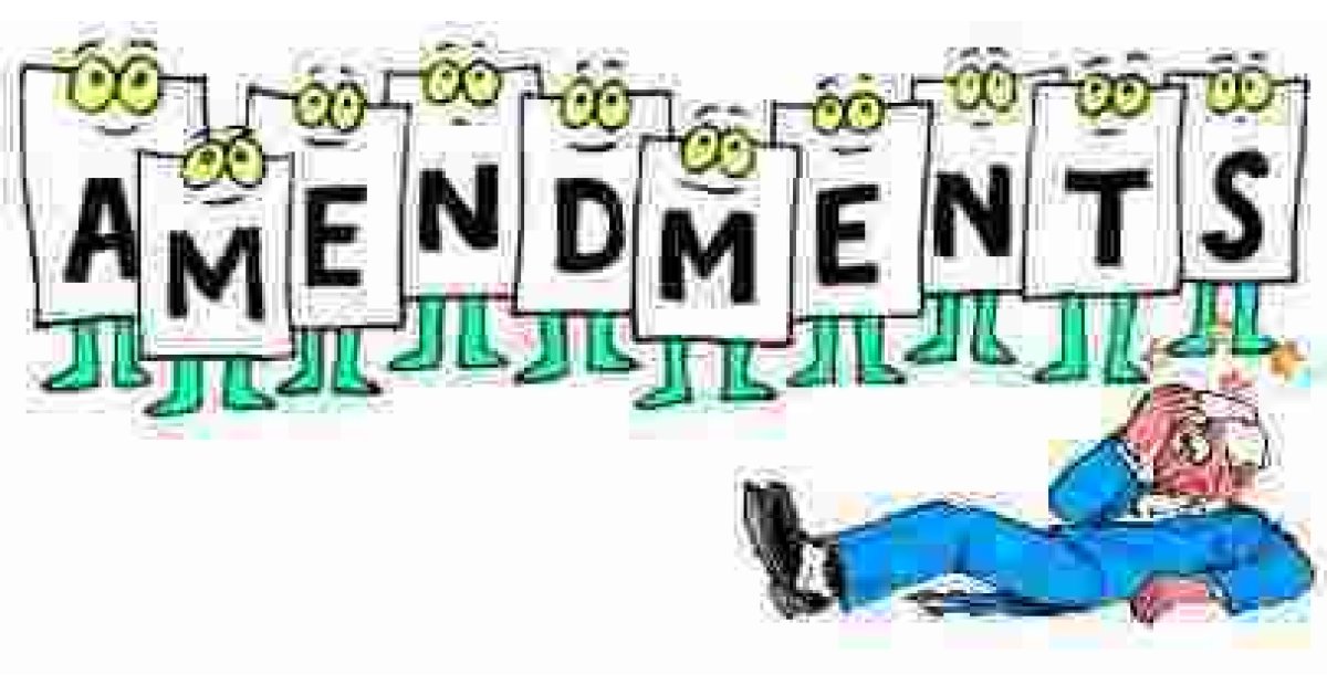 Amendment Meaning and Definition
