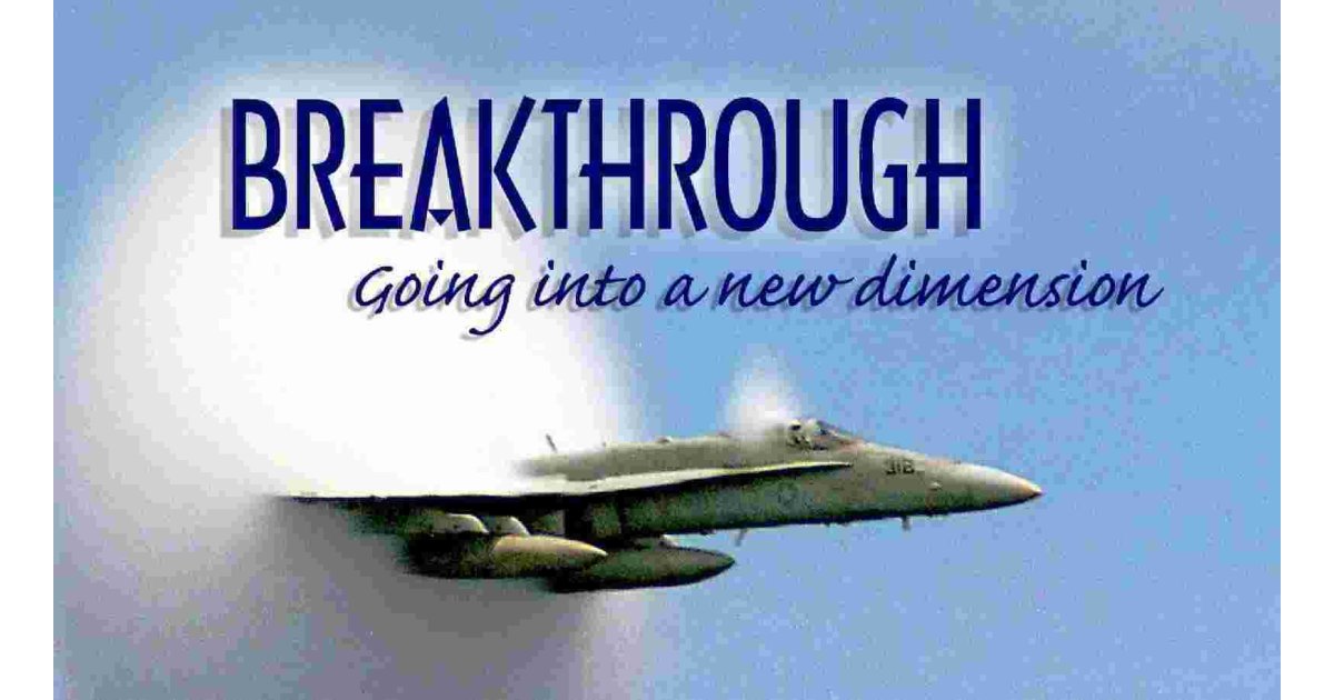Breakthrough Meaning and Definition