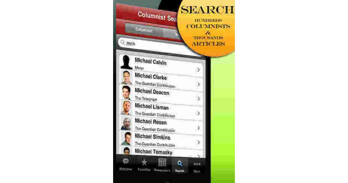 Columnists Meaning and Definition