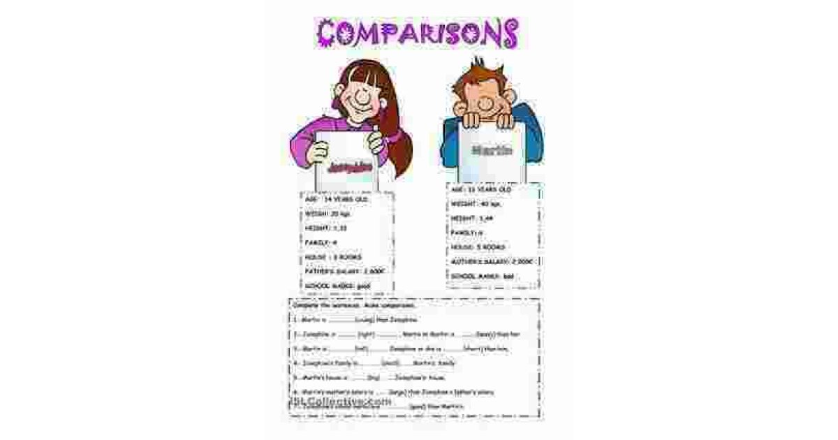 Comparisons Meaning and Definition