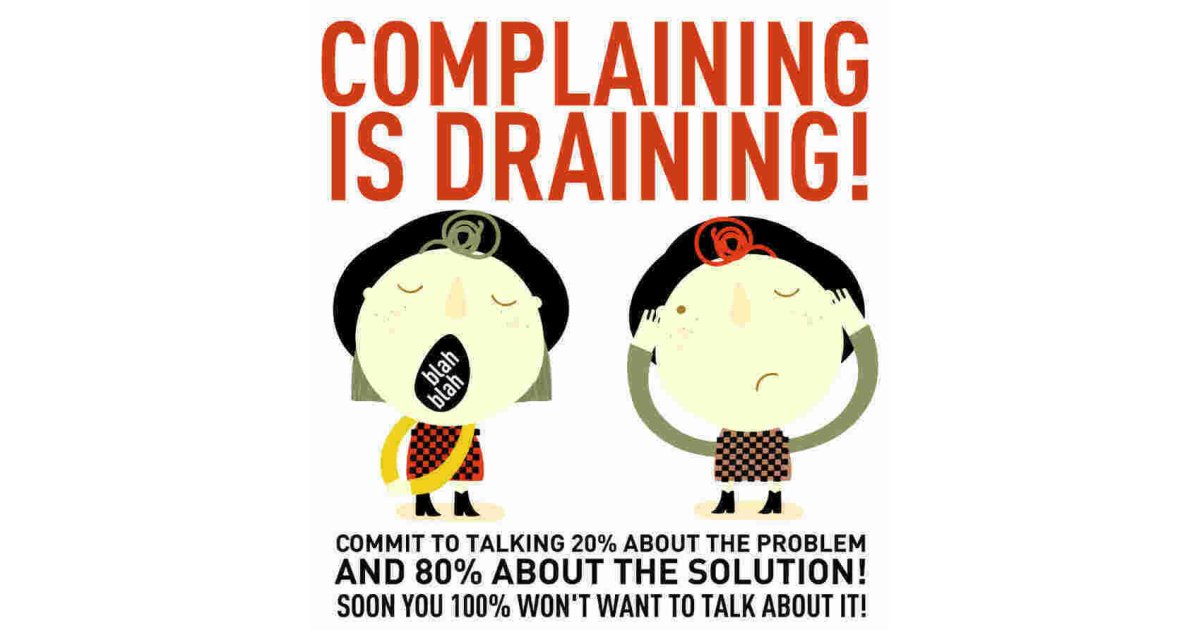 Complaining Meaning and Definition