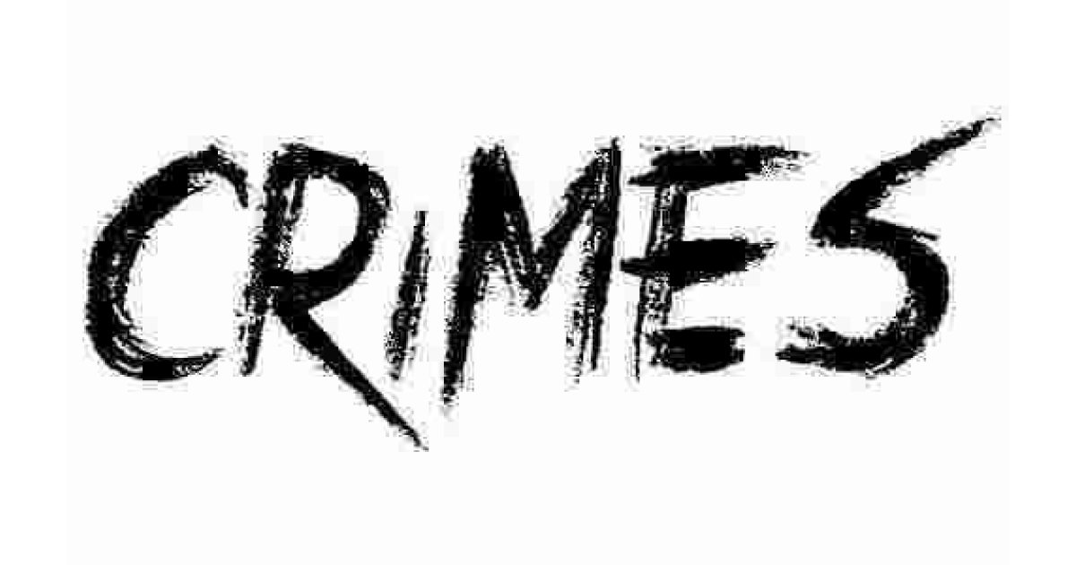 Crimes Meaning and Definition