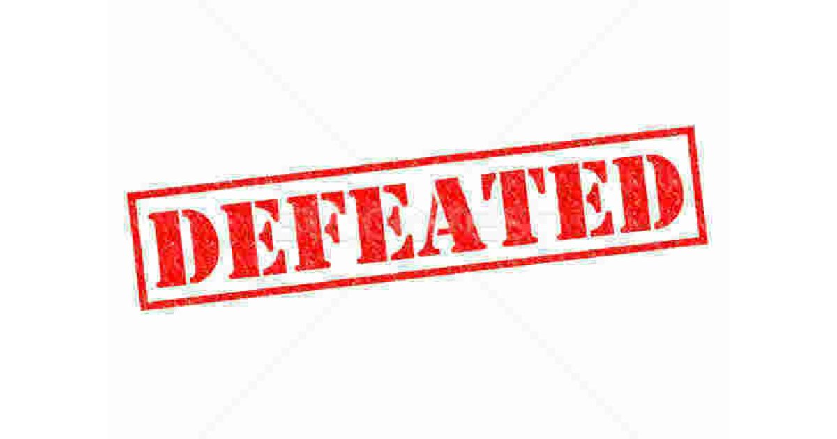 Defeated Meaning and Definition