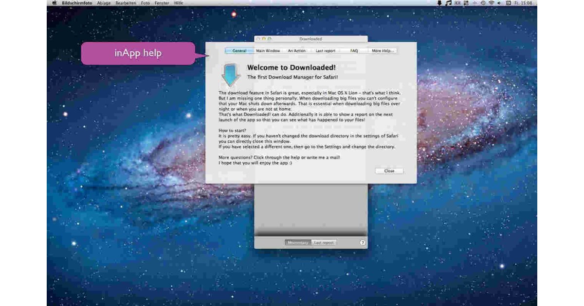 Downloaded Meaning and Definition