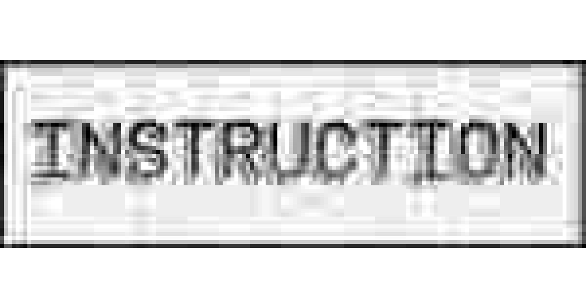 Instruction Meaning and Definition