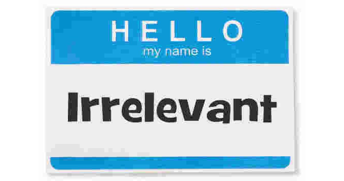 Irrelevant Meaning and Definition