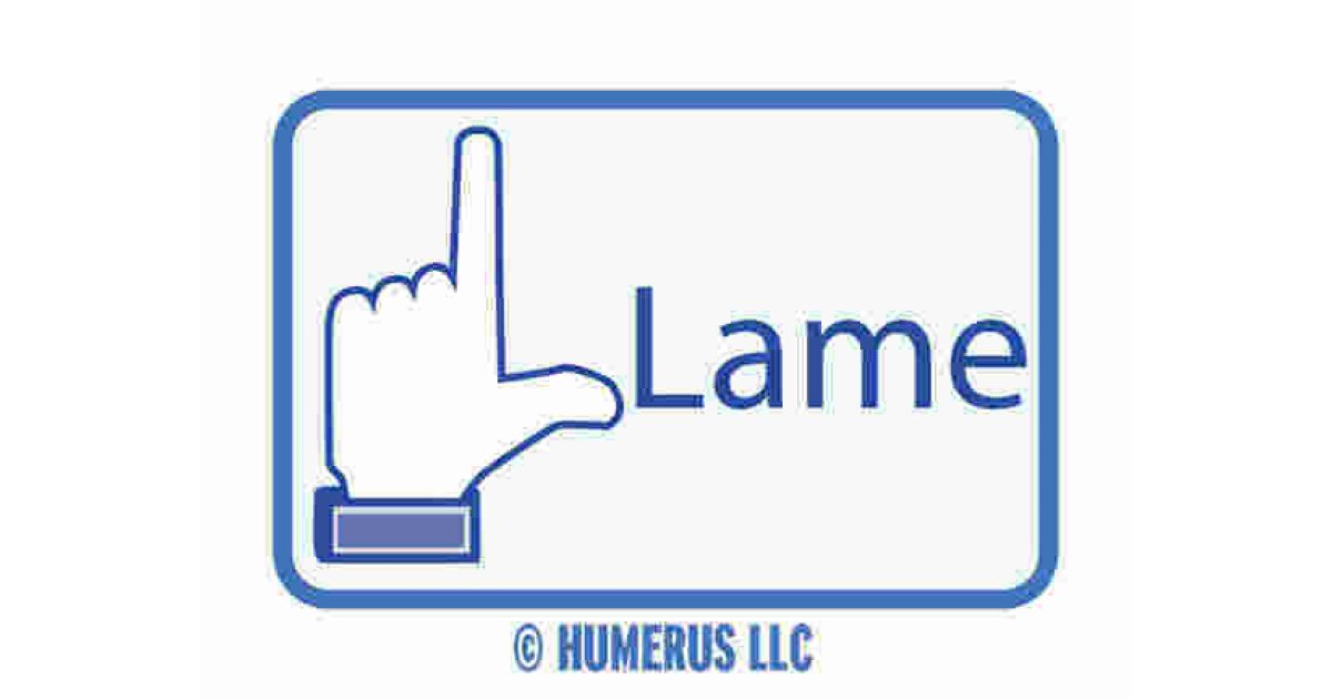 Lame Meaning and Definition