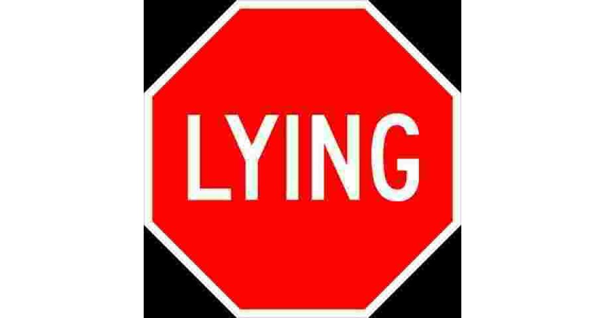 Lying Meaning and Definition