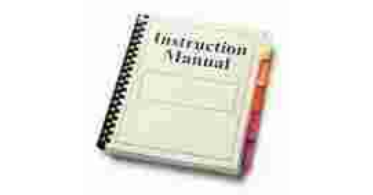 Manual Meaning and Definition