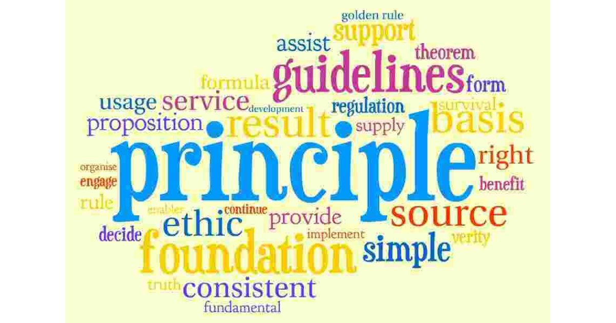 Principle Meaning and Definition