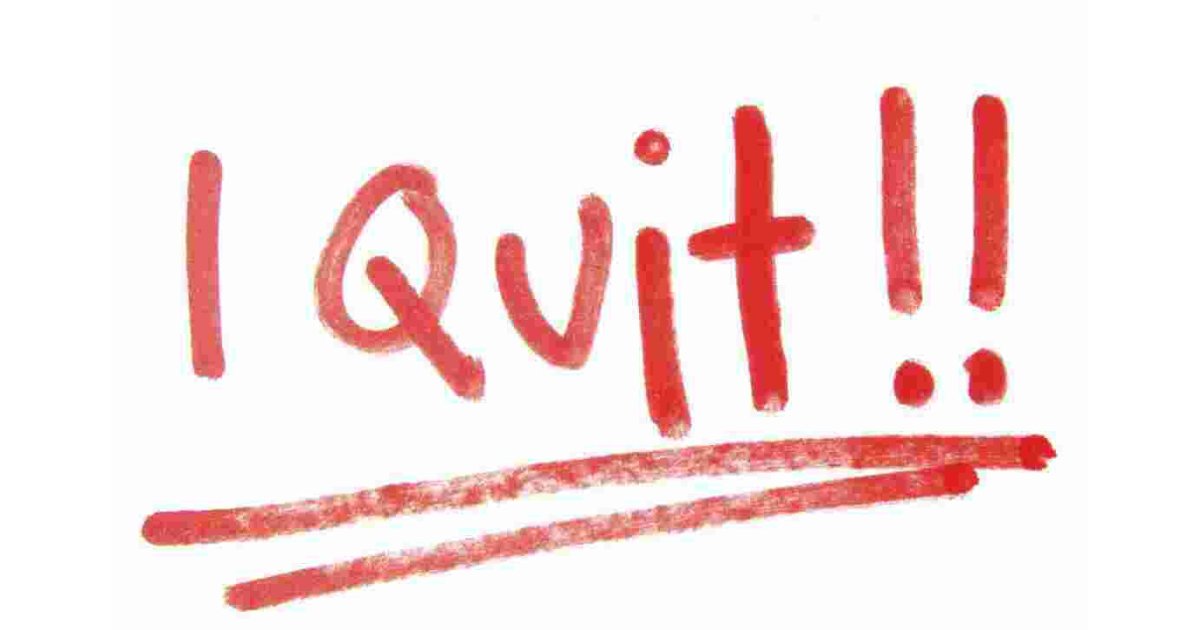 Quit Meaning and Definition