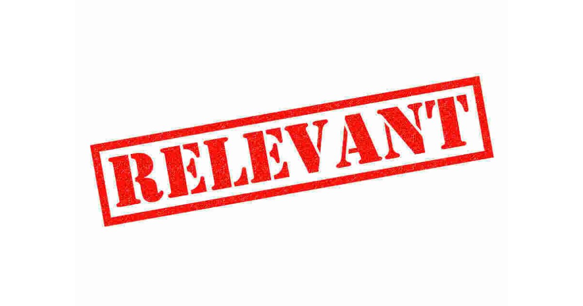 Relevant Meaning and Definition