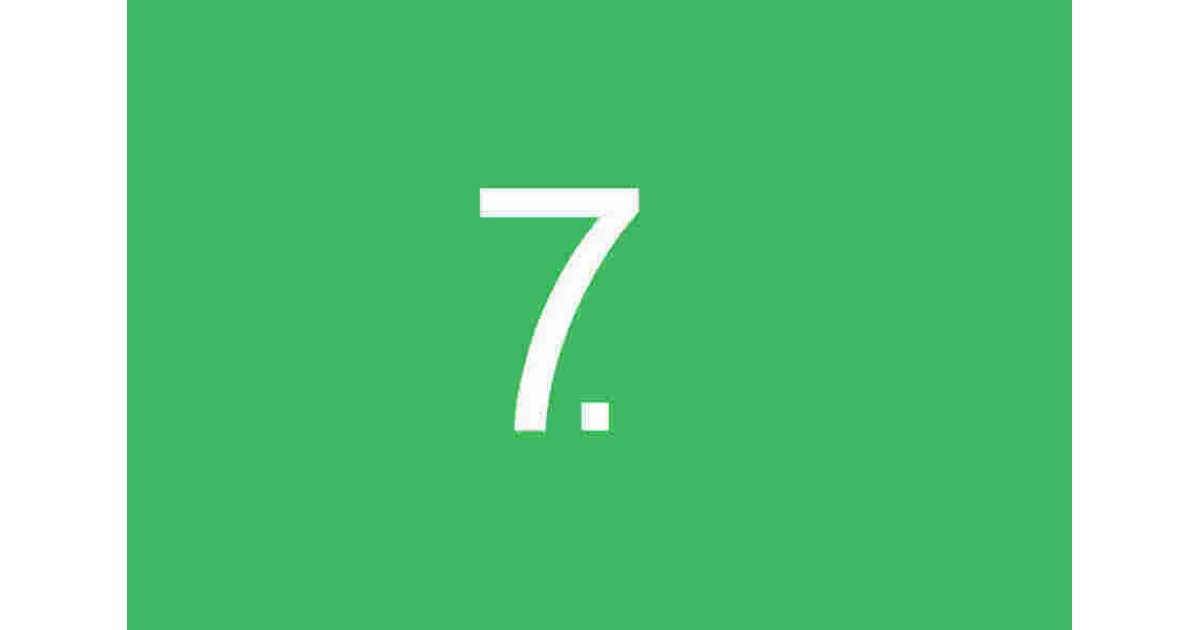 Seventh Meaning and Definition