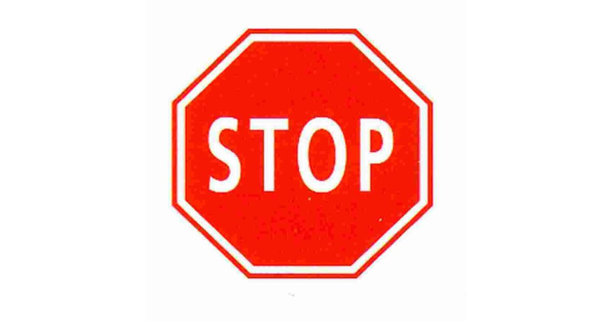 Stop Meaning and Definition