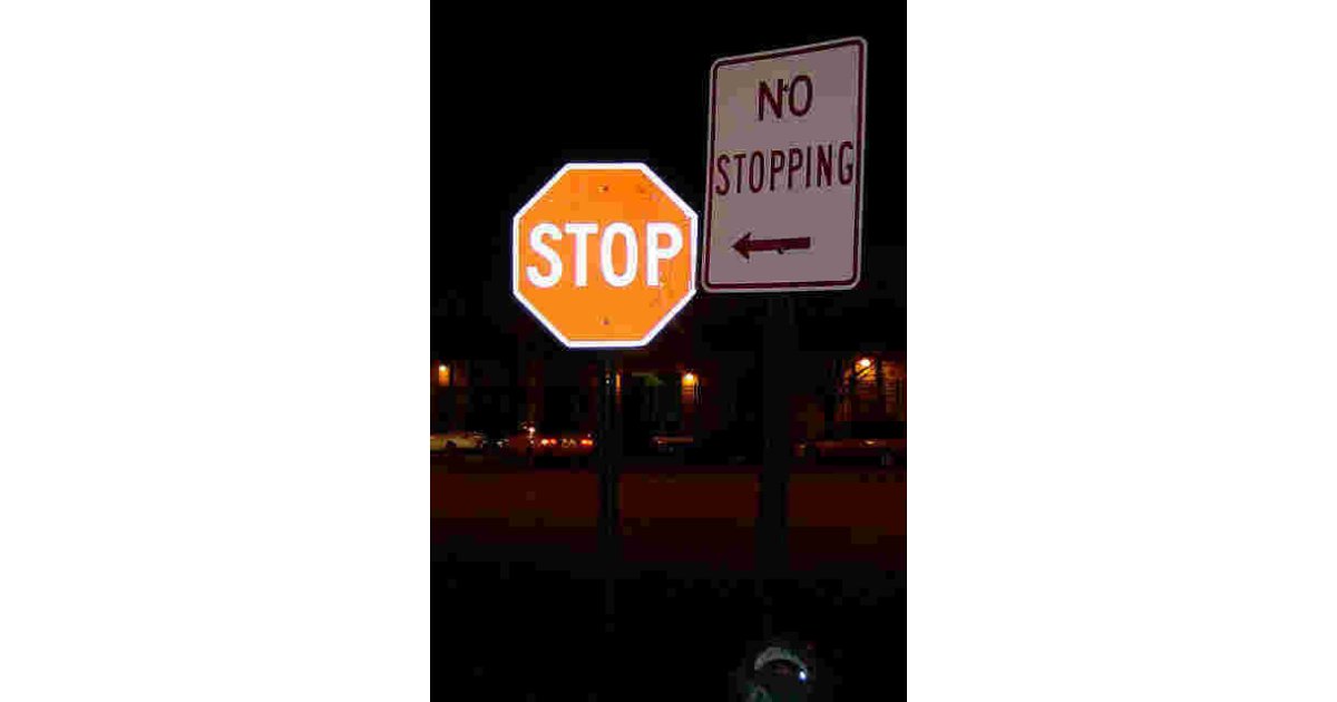 Stopping Meaning and Definition