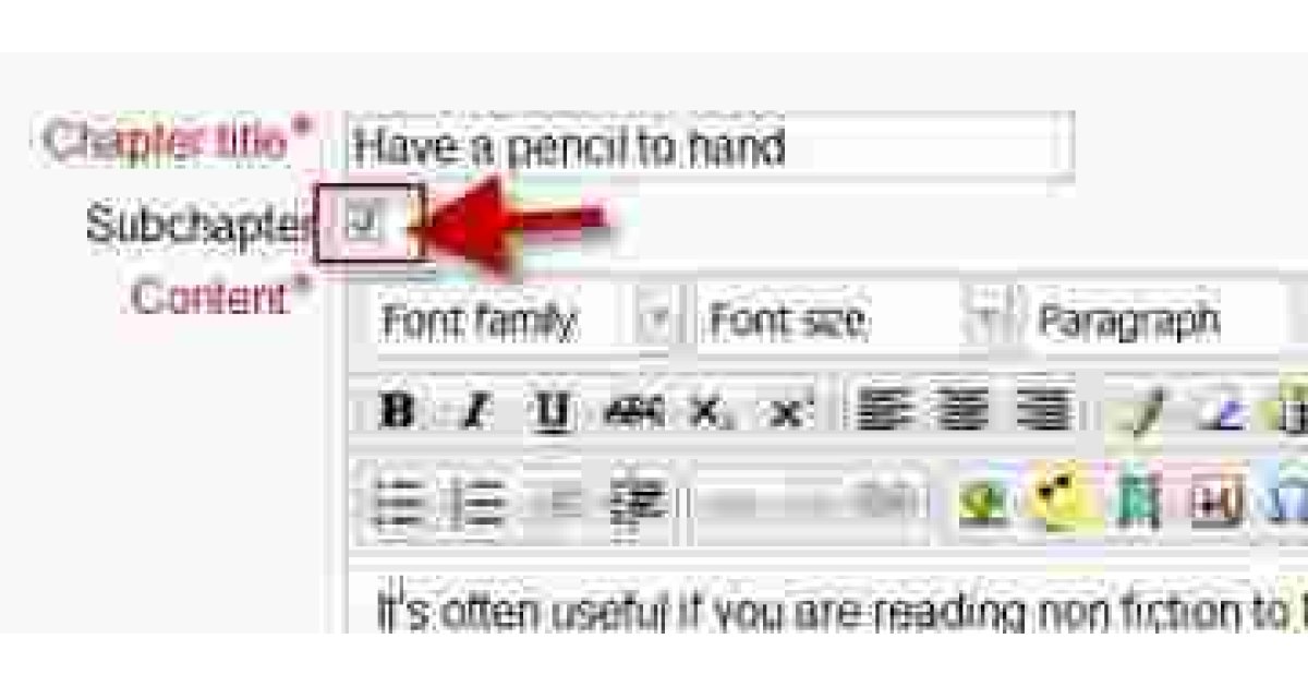 Subchapter Meaning and Definition