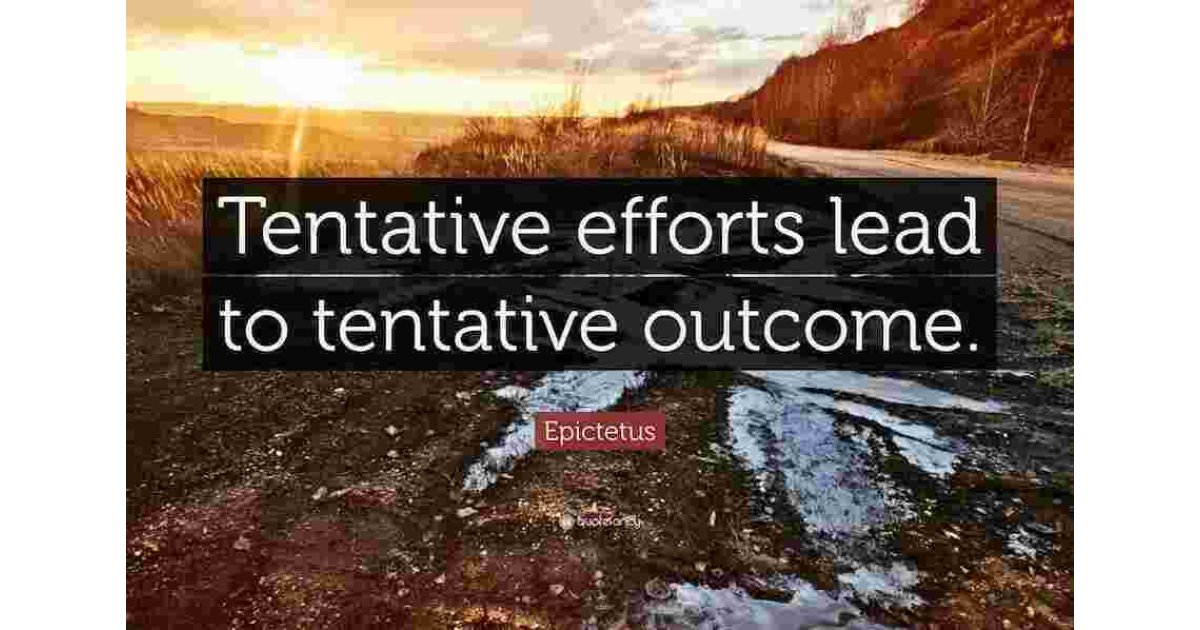 Tentative Meaning and Definition