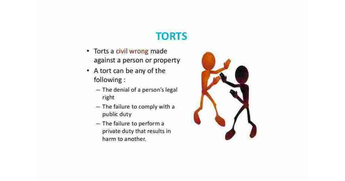 Tort Meaning and Definition