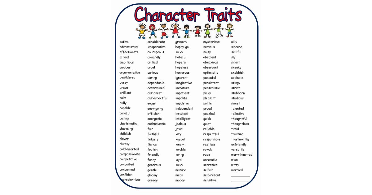Traits Meaning and Definition