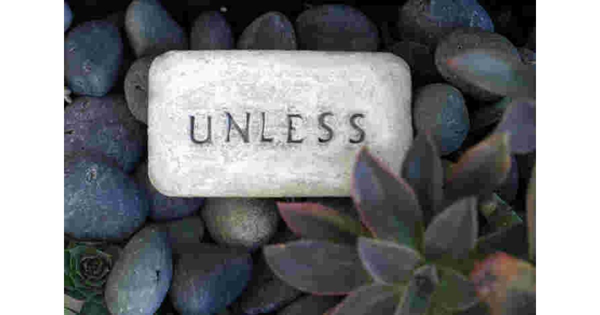 Unless Meaning and Definition