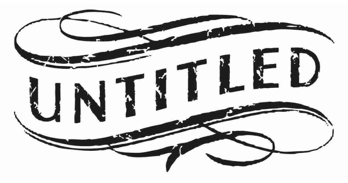 Untitled Meaning and Definition
