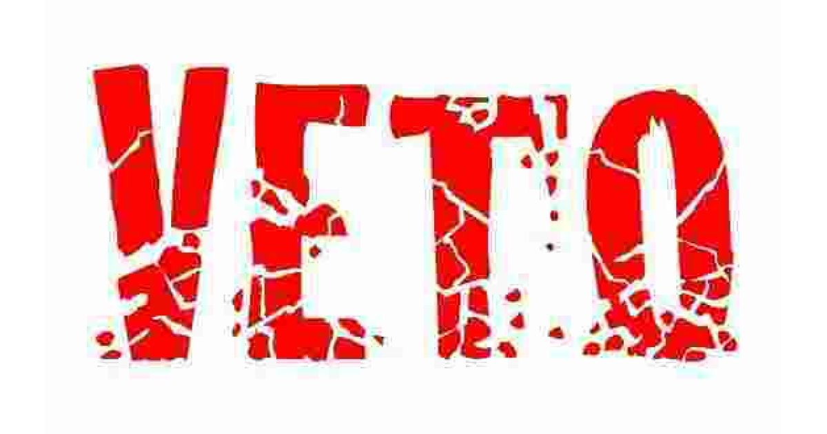 Veto Meaning and Definition