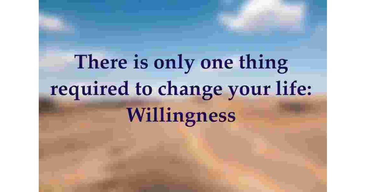 Willingness Meaning and Definition