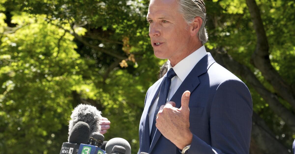 Texas redistricting could force California to redraw its maps, Governor Newsom warns.