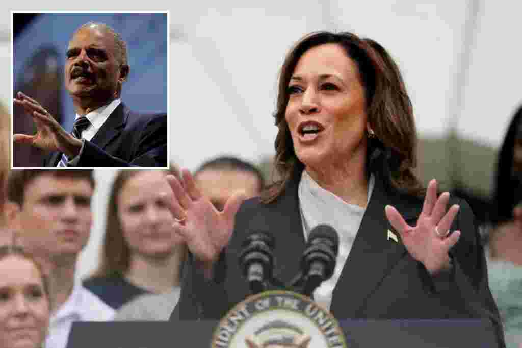 Kamala Harris’ team taps Eric Holder to vet potential running mates: report 