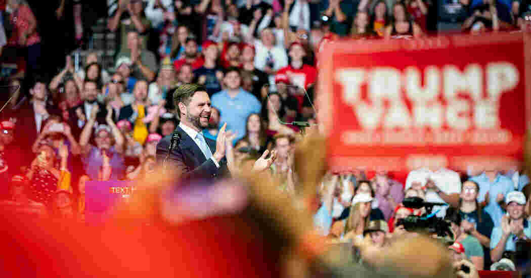 Vance Criticizes Harris in First Solo Campaign Stops as Trump’s Running Mate 