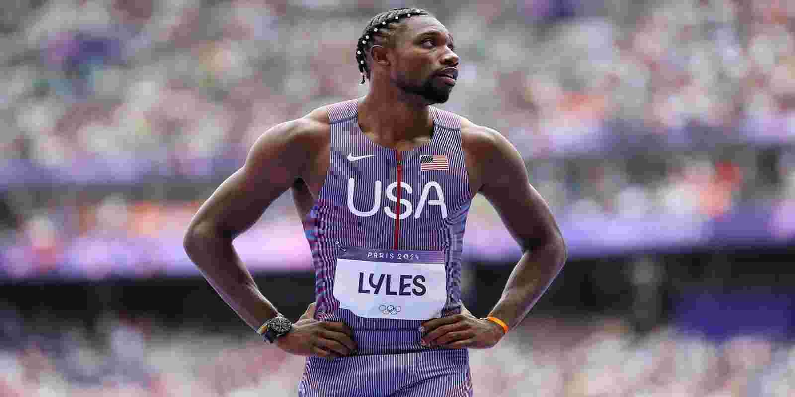 Noah Lyles runs 100 Sunday and tries to become first American to win gold since 2004