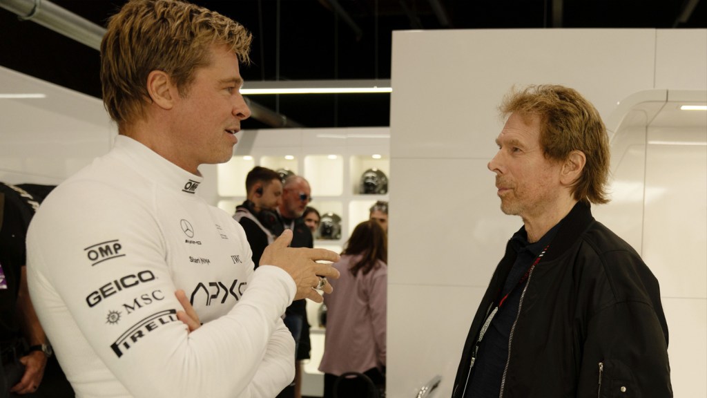 Jerry Bruckheimer takes you inside to discover the details of Brad Pitt's Formula One car. 