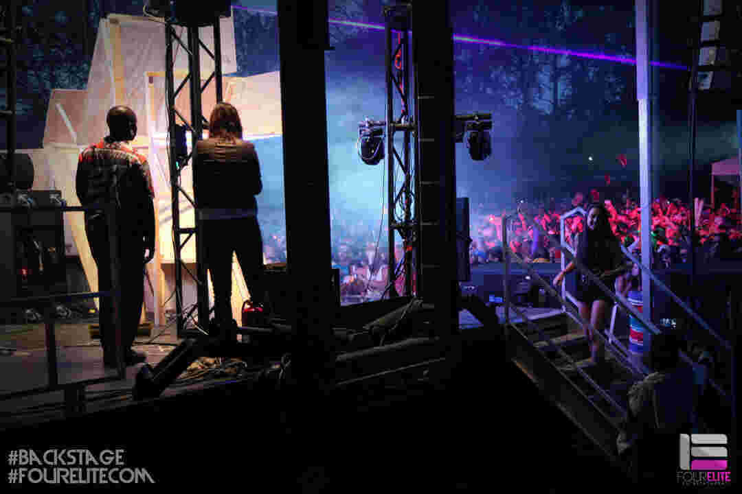 Backstage Meaning and Definition