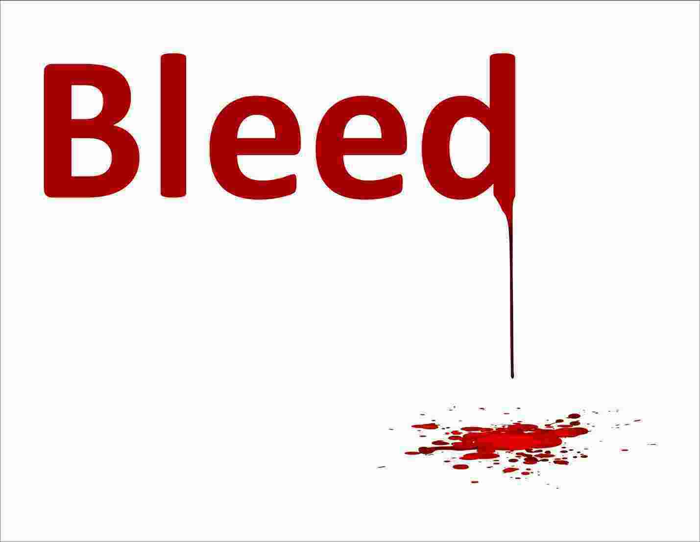 Bleed Meaning and Definition