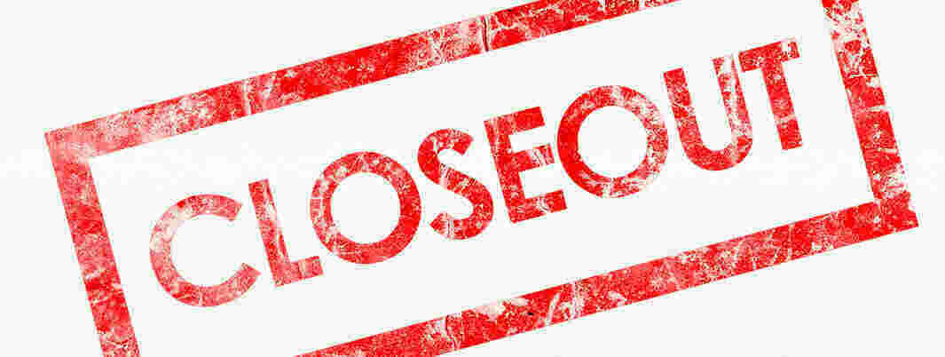 Closeout Meaning and Definition