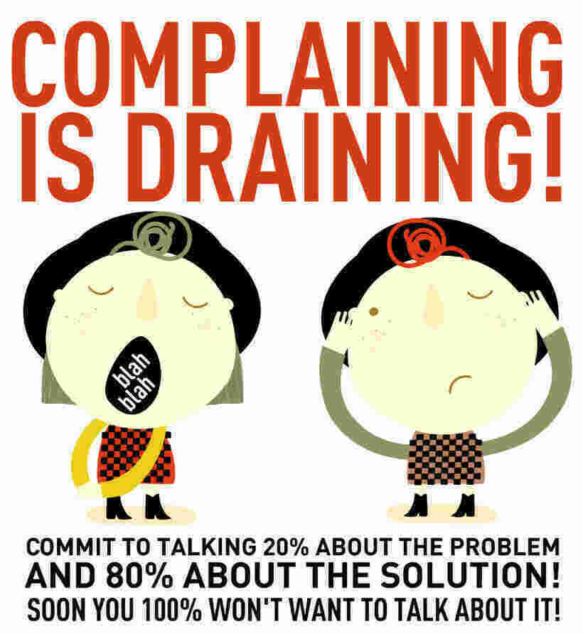 Complaining Meaning and Definition