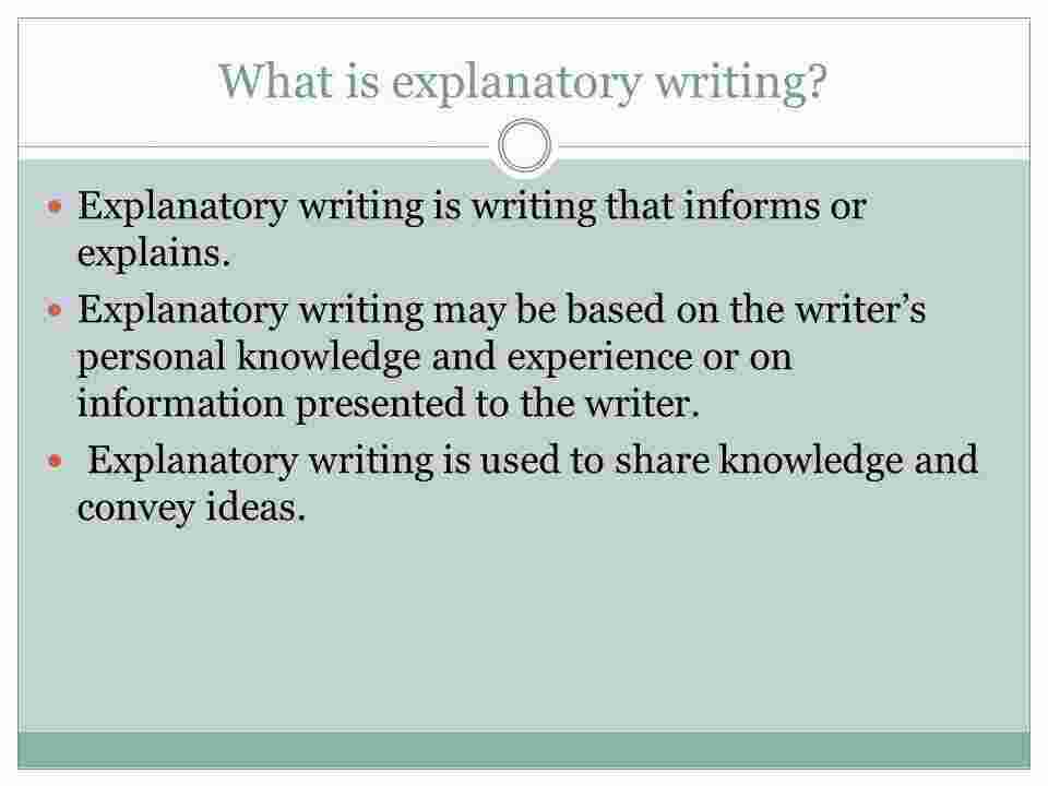 Explanatory Meaning and Definition
